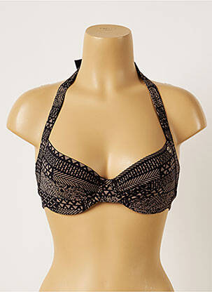 Sutien de costum de baie elasticitate gri BANANA MOON femeie