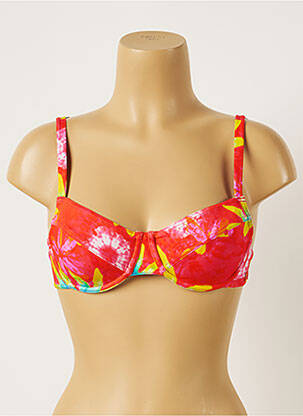 Sutien de costum de baie elasticitate roșu BANANA MOON femeie