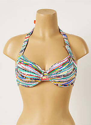 Sutien de costum de baie elasticitate albastru BANANA MOON femeie