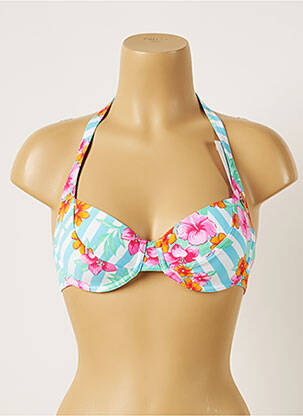 Sutien de costum de baie elasticitate albastru BANANA MOON femeie
