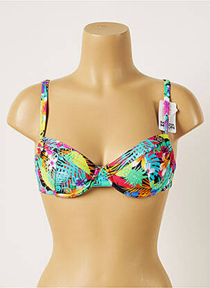 Sutien de costum de baie elasticitate albastru BANANA MOON femeie