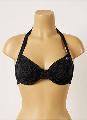 Sutien de costum de baie elasticitate negru BANANA MOON femeie