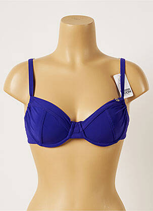 Sutien de costum de baie elasticitate albastru BANANA MOON femeie