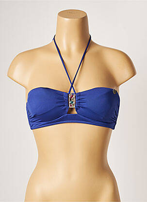 Sutien de costum de baie top bentiță top bentiță albastru BANANA MOON femeie