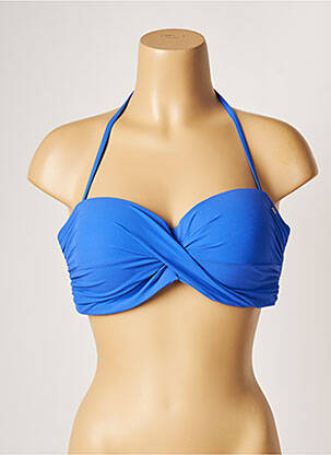 Sutien de costum de baie elasticitate top sutien modelat albastru BANANA MOON femeie