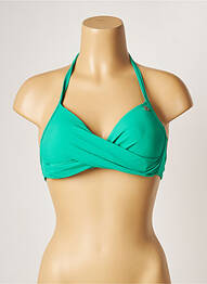 Sutien de costum de baie elasticitate top sutien modelat verde BANANA MOON femme