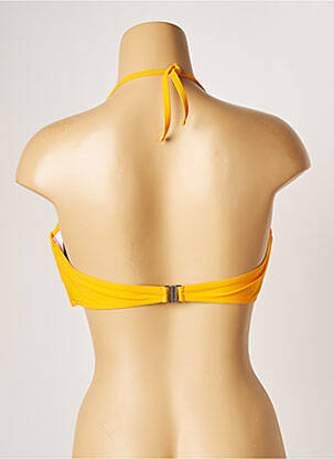 Sutien de costum de baie elasticitate top sutien modelat galben BANANA MOON femeie