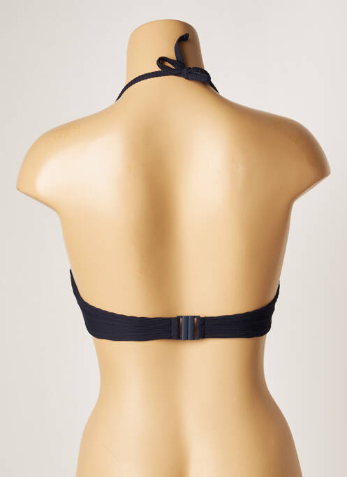 Sutien de costum de baie elasticitate sutien balconet cu decolteu înalt albastru BANANA MOON femme