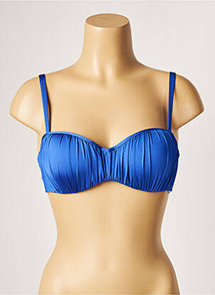 Sutien de costum de baie elasticitate top sutien modelat albastru BANANA MOON femeie