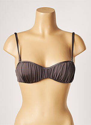 Sutien de costum de baie elasticitate top sutien modelat maro BANANA MOON femeie