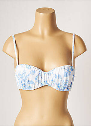 Sutien de costum de baie elasticitate top sutien modelat albastru BANANA MOON femeie