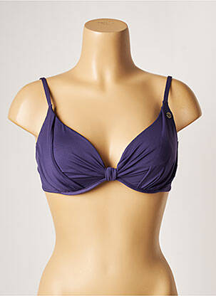 Sutien de costum de baie elasticitate top sutien modelat violet BANANA MOON femeie