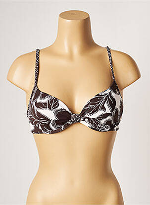 Sutien de costum de baie elasticitate top sutien modelat maro BANANA MOON femeie