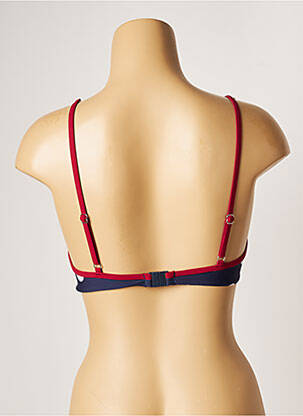 Sutien de costum de baie elasticitate top sutien push-up albastru BANANA MOON femeie