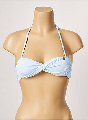 Sutien de costum de baie elasticitate top bentiță albastru BANANA MOON femeie