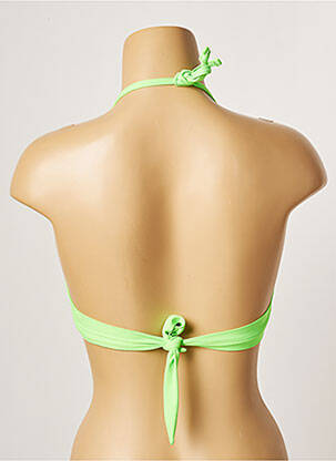 Sutien de costum de baie elasticitate top bentiță verde BANANA MOON femeie
