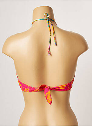Sutien de costum de baie elasticitate top bentiță roz BANANA MOON femeie