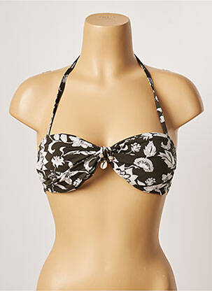 Sutien de costum de baie elasticitate top bentiță verde BANANA MOON femeie