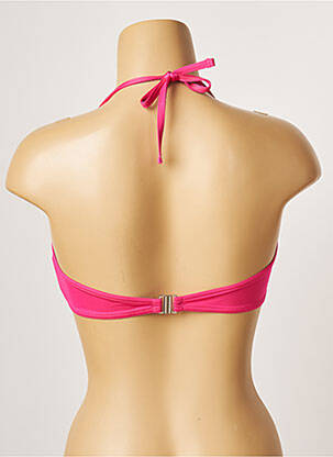 Sutien de costum de baie elasticitate sutien balconet cu decolteu înalt roz BANANA MOON femeie