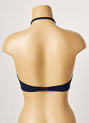Sutien de costum de baie elasticitate sutien balconet cu decolteu înalt albastru BANANA MOON femeie