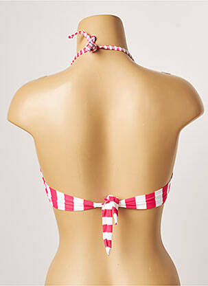 Sutien de costum de baie elasticitate sutien balconet cu decolteu înalt roz BANANA MOON femeie