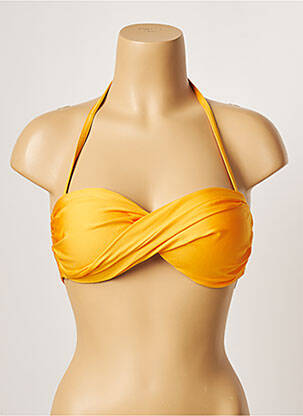 Sutien de costum de baie elasticitate top bentiță galben BANANA MOON femeie
