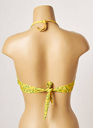 Sutien de costum de baie elasticitate top bentiță galben BANANA MOON femeie
