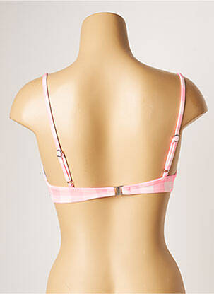 Sutien de costum de baie elasticitate sutien balconet cu decolteu înalt roz BANANA MOON femeie