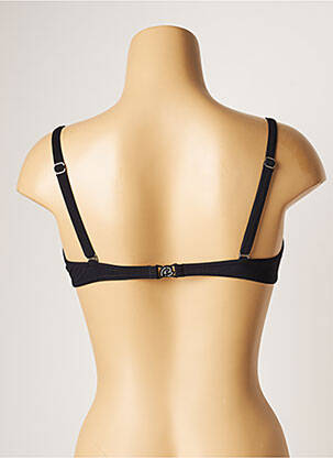 Sutien de costum de baie elasticitate sutien cupe întregi cu decolteu înalt negru BANANA MOON femeie
