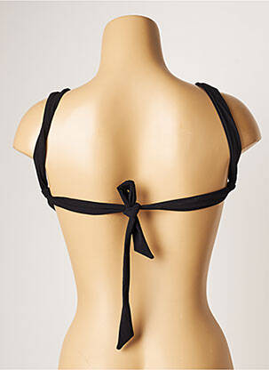 Sutien de costum de baie elasticitate sutien cupe întregi cu decolteu înalt negru BANANA MOON femeie
