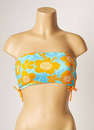 Sutien de costum de baie elasticitate top bentiță portocalie BANANA MOON femeie