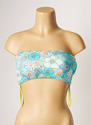 Sutien de costum de baie elasticitate top bentiță albastru BANANA MOON femeie