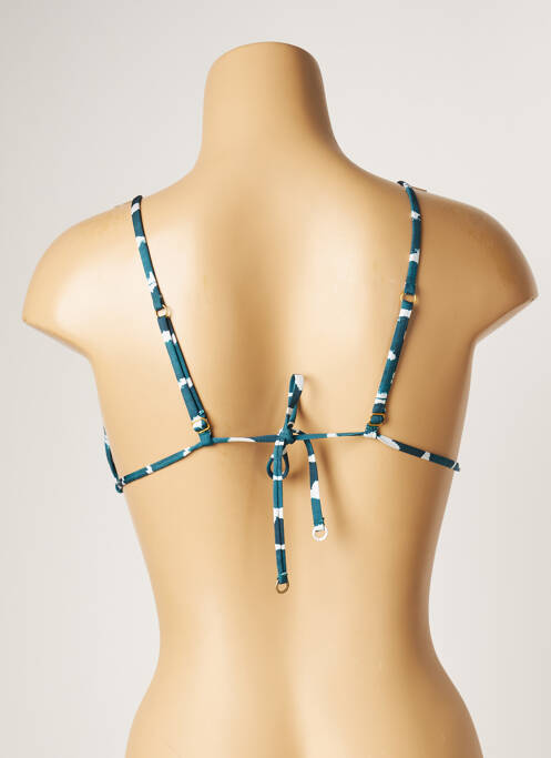 Sutien de costum de baie închidere cu legături de legat sutien cu susținere înaltă și burete detașabil verde BANANA MOON femme