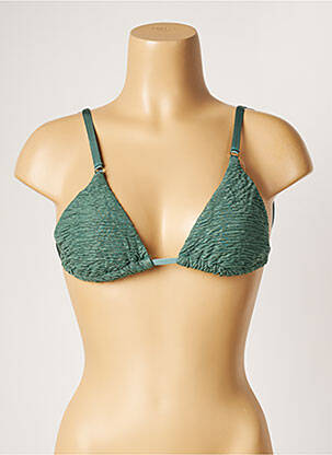 Sutien de costum de baie elasticitate sutien cu susținere înaltă și burete detașabil verde BANANA MOON femeie