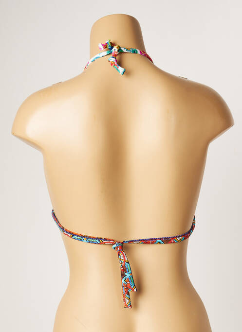 Sutien de costum de baie elasticitate sutien cu susținere înaltă și burete detașabil albastru BANANA MOON femme