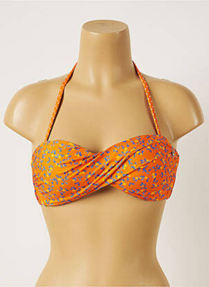 Sutien de costum de baie elasticitate top sutien push-up portocalie BANANA MOON femeie