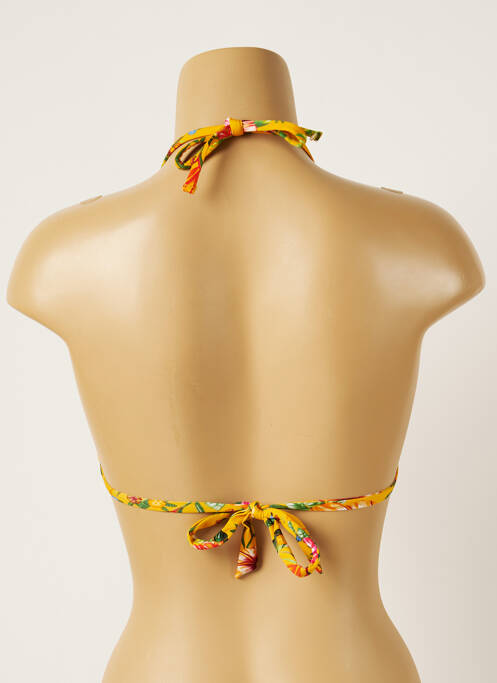 Sutien de costum de baie elasticitate sutien cu susținere înaltă și burete detașabil galben BANANA MOON femme