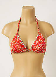 Sutien de costum de baie elasticitate top sutien modelat portocaliu BANANA MOON femme