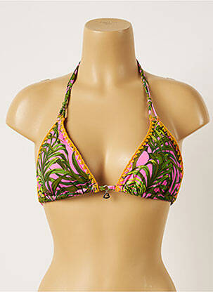Sutien de costum de baie elasticitate top sutien modelat verde BANANA MOON femeie