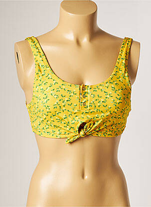 Sutien de costum de baie elasticitate sutiene galben BANANA MOON femeie