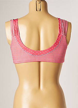 Sutien de costum de baie elasticitate top sutien tip racerback roz BANANA MOON femeie