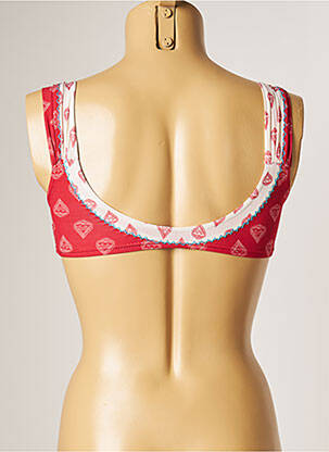 Sutien de costum de baie elasticitate sutiene roșu BANANA MOON femeie