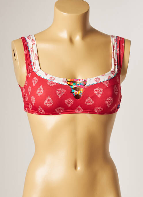 Sutien de costum de baie roșu BANANA MOON femeie