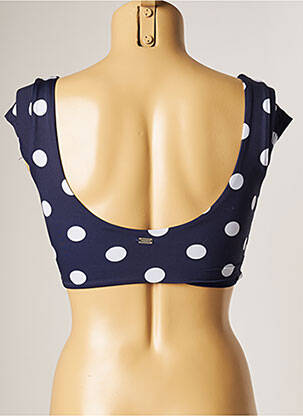 Sutien de costum de baie elasticitate albastru BANANA MOON femeie