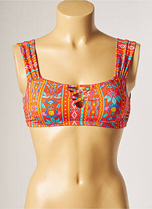 Sutien de costum de baie elasticitate sutiene portocalie BANANA MOON femeie