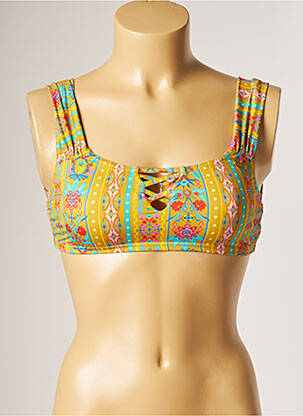 Sutien de costum de baie elasticitate sutiene galben BANANA MOON femeie