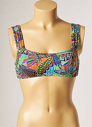 Sutien de costum de baie elasticitate bralete albastru BANANA MOON femeie