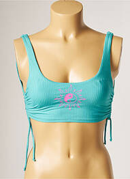 Sutien de costum de baie elasticitate sutiene albastru BANANA MOON femme