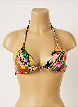 Sutien de costum de baie elasticitate top sutien modelat negru BANANA MOON femeie