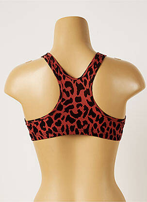 Sutien de costum de baie elasticitate maro BANANA MOON femeie